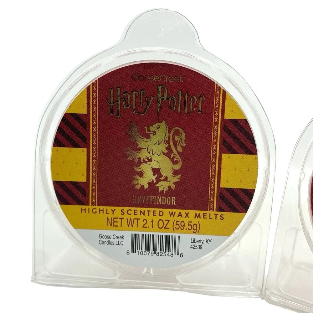 Goose Creek Harry Potter Wax Melts Set of 4 Packs Hogwarts and Grffindor